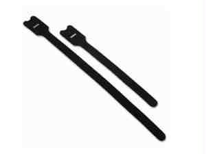 C2g 8in Screw-mount Hook And Loop Ties 10pk