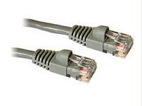 C2g 25ft Cat5e Snagless Utp Cable-gry
