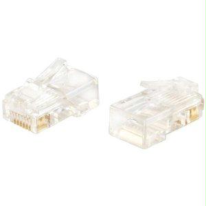 C2g Rj45 Cat5e Modular Plug 50pk Taa,  Modular Plugs Designed To Terminate Either St