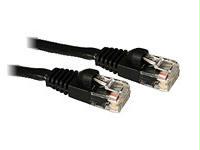 C2g 10ft Cat5e Snagless Utp Cable-blk