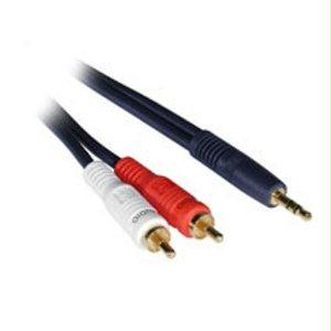 C2g Av Cable - 3.5mm Stereo Left Connector - Male Left Gender - Rca Right Connector