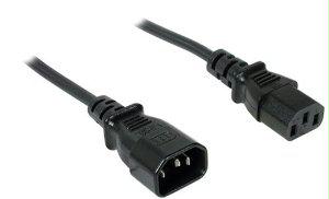 C2g Power Cord - Power Iec 320 En 60320 C14 - Male Left Gender - Power Iec 320 En 60