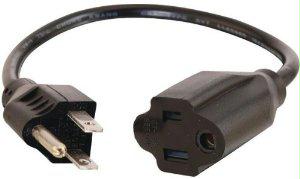 C2g Power Cord - Nema 5-15 - Female Left Gender - Nema 5-15 - Male Right Gender - Le