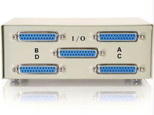 C2g This Switch Box Features A Heavy Duty, Easy-to-turn Rotary Switch Enclosed In A