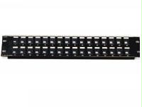 C2g Blank Keystone Patch Panel 24-port, Mounts To Any Standard 19-inch Relay Rack, C