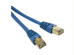 C2g 7ft Cat5e Molded Stp Cable-blu