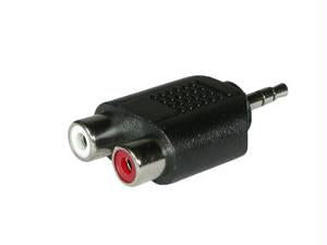C2g Audio Adapter - 3.5mm Stereo Left Connector - Male Left Gender - Rca Right Conne