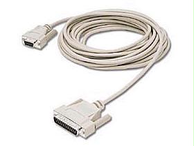 C2g 6ft Db25m To Db9f Null Modem Cbl