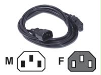 C2g Power Cord - Power Iec 320 En 60320 C13 - Female Left Gender - Power Iec 320 En
