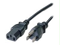 C2g Power Cord - Power Iec 320 En 60320 C13 - Female Left Gender - Nema 5-15 - Male
