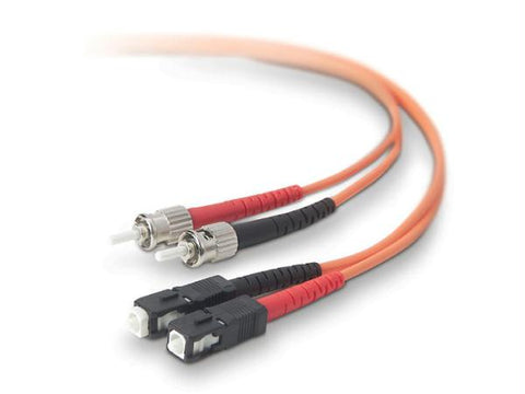 Belkin International Inc Belkin Fiber Patch Cable - Fiber Optic - Male Left Gender - Male Right Gender -