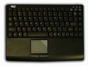 Adesso Innovation Inc Slimtouch 410 - Mini Touchpad Keyboard (black, Usb)