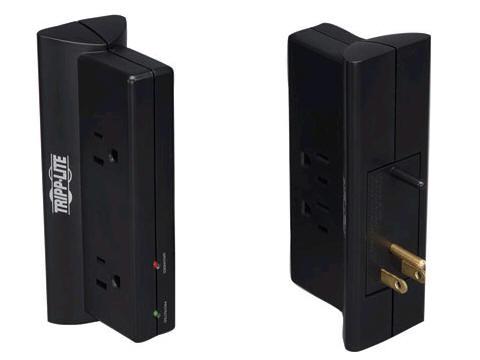 Eaton Tripp Lite Series Protect It Surge Protector With 4 Side-mounted Outlets ,
