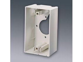 C2g Single Gang Wall Box Wht