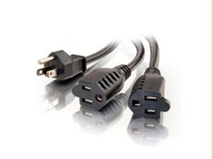 C2g Power Cord - Nema 5-15 - Male Left Gender - Nema 5-15 - Female Right Gender - Le