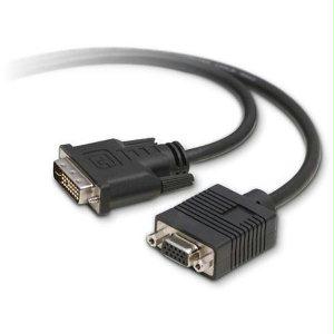 Belkin International Inc Video Adapter - 23 Pin Dvi-integrated(single-link) - Male - 15 Pin Hd D-sub (hd-