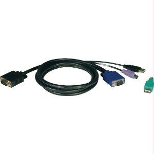 Eaton Tripp Lite Series Usb/ps2 Combo Cable Kit For Netcontroller Kvm Switches B
