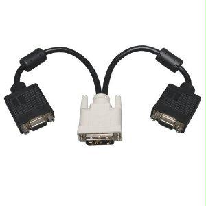 Eaton Tripp Lite Series Dvi To Vga Y Splitter Adapter Cable - Dvi-a Left Connector - M