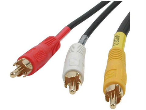 C2g Av Cable - Rca Left Connector - Male Left Gender - Rca Right Connector - Male Ri