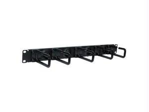Eaton Tripp Lite Series Smartrack 1u Horizontal Cable Manager - Flexible Ring Ty