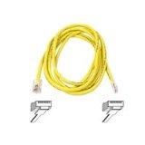 Belkin International Inc A3l791-25-ylw - Patch Cord - Unshielded Twisted Pair (utp) - Male Left Gender -