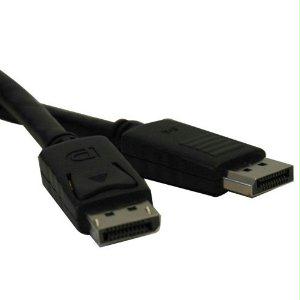 Eaton Tripp Lite Series Displayport Cable With Latching Connectors - Displayport Left