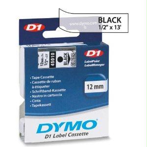 Dymo Labelmanager D1 Black Print/clear Tape, 1/2 X 23, Always Use Dymo-branded L