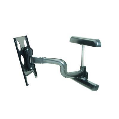 Chief Manufacturing Large Flat Panel Swing Arm Wall Display Mount - 25 Inch Extension-pwrub