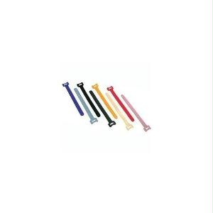 C2g Cable Wrap Black - 50 Pack Taa - Self-attaching, Hook-and-loop Design, Available