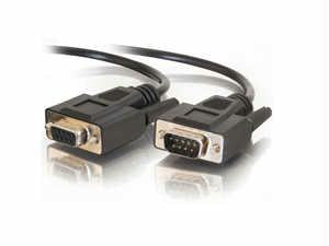 C2g Extension Cable - Db9 Left Connector - Male Left Gender - Db9 Right Connector -