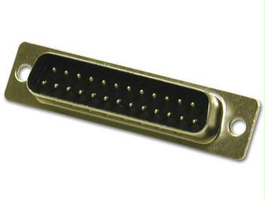 C2g Db25 Male Solder - Gold Flash Plating - Db25 Male Connection; Solder Design For