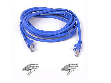 Belkin International Inc Belkin A3l791-20-blu-s 20ft Cat5e Snagless Patch Cable, Utp, Blue Pvc Jacket, 24