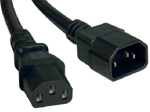 Eaton Power Cord - C13 - Female Left Gender - C14 - Male Right Gender - 6feet Length -