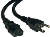 Eaton Tripp Lite Series Computer Power Cord, Nema 5-15p To C13 - Heavy-duty, 15a