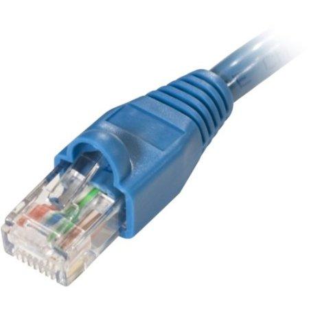 Unc Group Llc Unc Cat6 Patch Cable, 6 Inch Blue With Booted. High-performance Cat6 Ethernet Ca