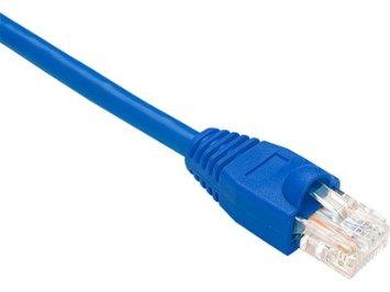 Unc Group Llc Unc Cat6 Patch Cable, 75 Ft Blue With Booted. High-performance Cat6 Ethernet Cab