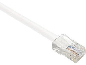 Unc Group Llc Unc Cat6 Patch Cable, 01 Ft White With Booted. High-performance Cat6 Ethernet Ca