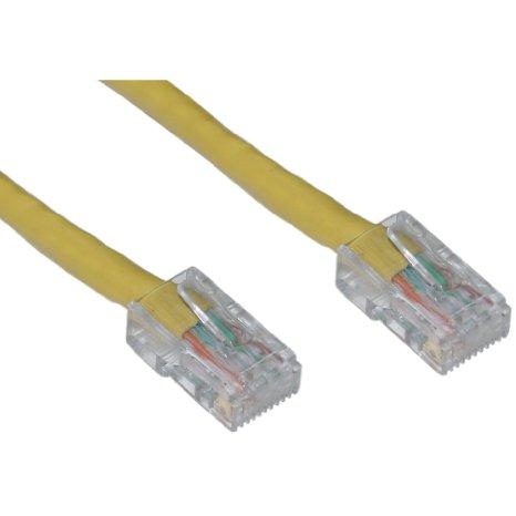 Unc Group Llc Unc Cat6 Patch Cable, 10 Ft Yellow. High-performance Cat6 Ethernet Cable Designe