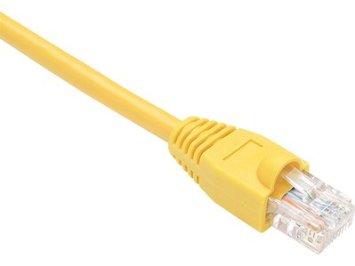 Unc Group Llc Unc Cat6 Patch Cable, 25 Ft Yellow With Shielded And Booted. High-performance Ca