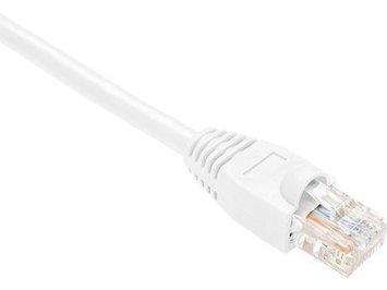 Unc Group Llc Unc Cat6 Patch Cable, 03 Ft White With Shielded And Booted. High-performance Cat