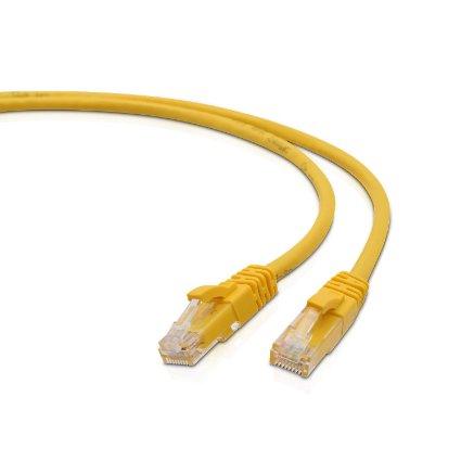 Unc Group Llc 100ft Cat5e Non-booted Unshielded (utp) Ethernet Network Patch Cable Yellow, 100