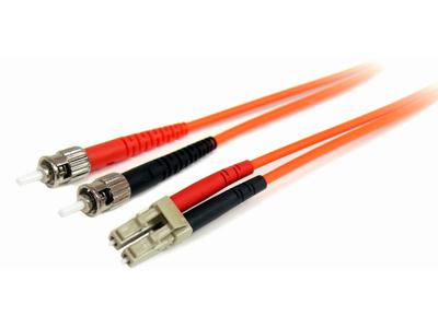 Startech 2m Fiber Optic Cable - Multimode Duplex 62.5/125 Lszh Fiber Jumper Cord - Lc/st