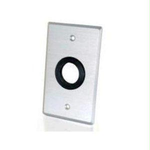 C2g Wp Sgl Alum 1in Grommet - 1 Inch Opening For Cable Pass Through With A Protectiv