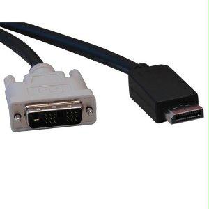 Eaton Tripp Lite Series Displayport To Dvi Adapter Cable (dp With Latches To Dvi-d Sin