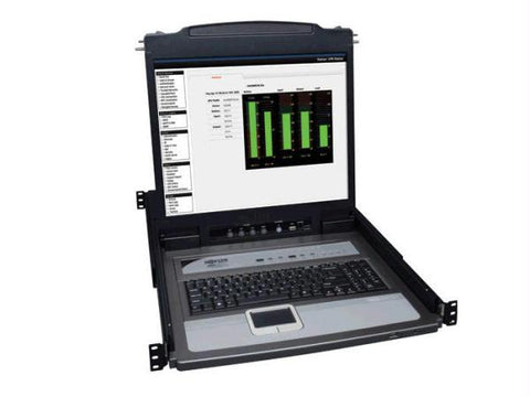 Eaton Tripp Lite Series Netdirector 8-port 1u Rack-mount Console Kvm Switch With