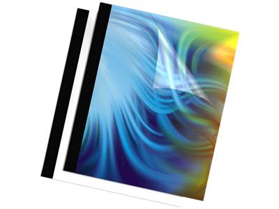 Fellowes, Inc. Product Type Thermal Cover - Paper - Clear/black - Fellowes Binding Covers Therm