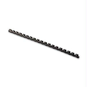 Fellowes, Inc. Binding Combs Plastic - Black 1/4in 100p