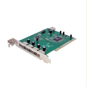 Startech Add 7 Usb 2.0 Ports To Your Pc Through A Pci Slot - Pci To Usb - Pci Usb Control