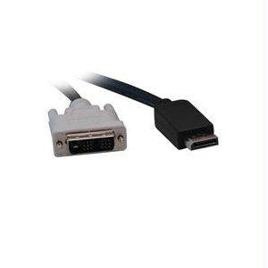 Eaton Tripp Lite Series Displayport To Dvi Adapter Cable (dp With Latches To Dvi