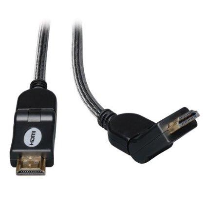 Eaton Tripp Lite Series High-speed Hdmi Cable With Swivel Connectors, Digital Vi